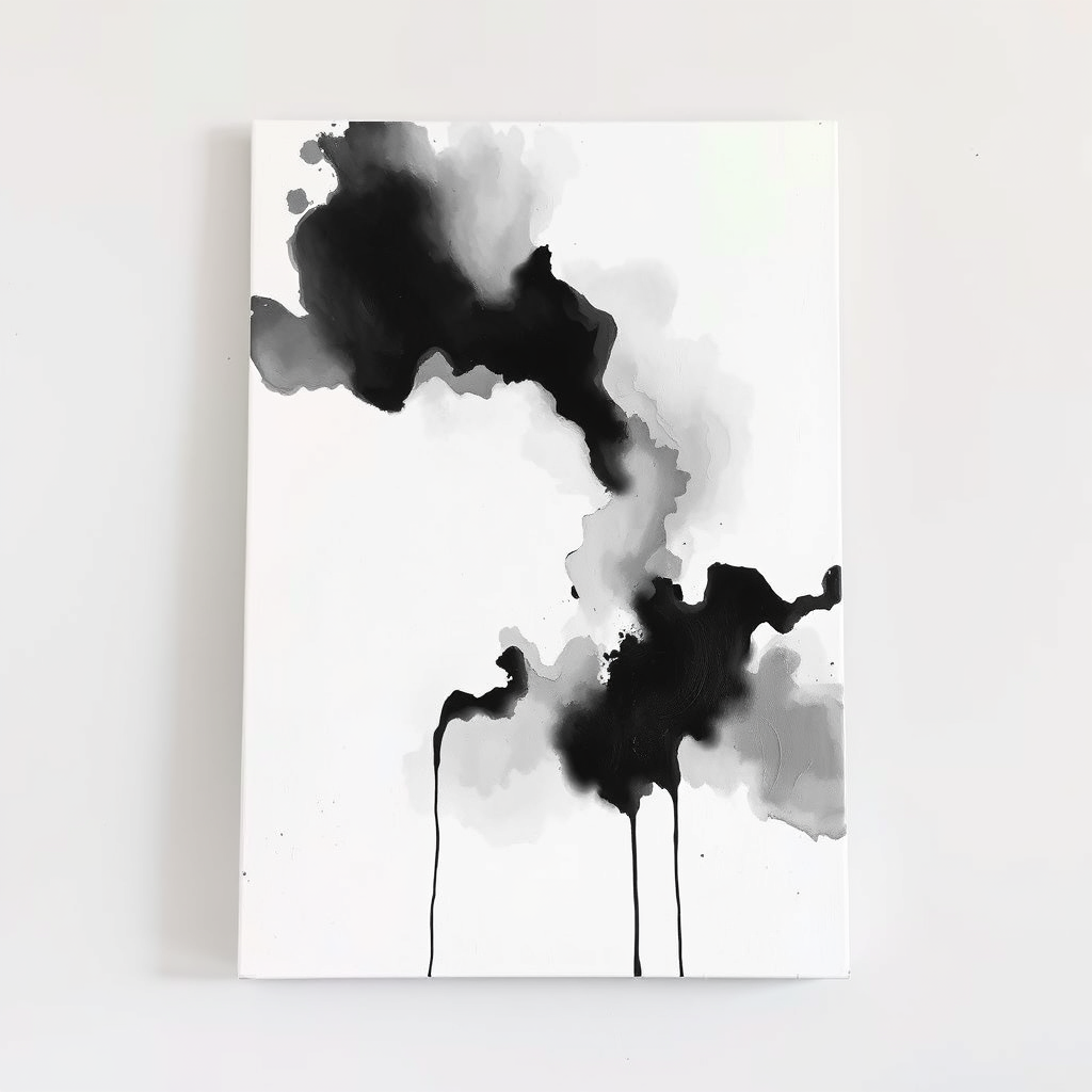Best Black And White Canvas Painting Ideas | Vondy