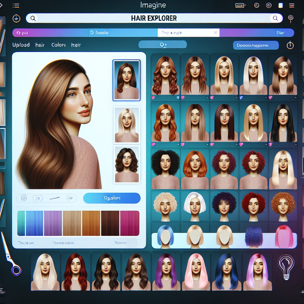 Free Virtual Hairstyle Tool 