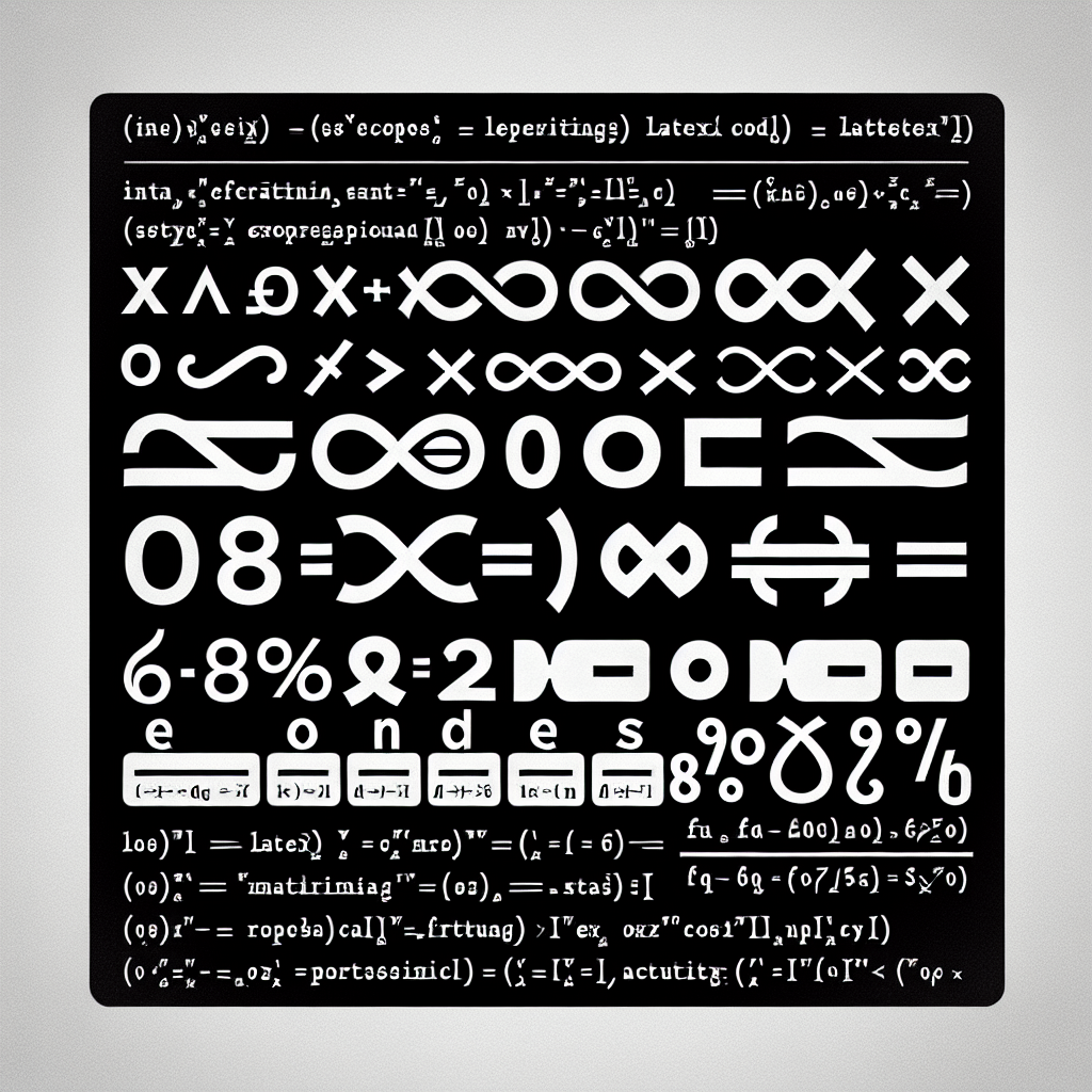 how-to-write-infinity-in-latex-vondy