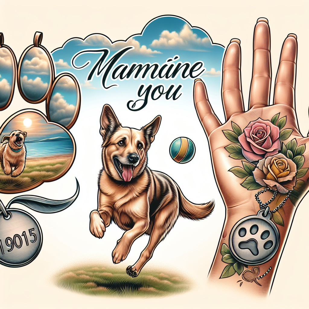 Best Dog Memory Tattoo Ideas