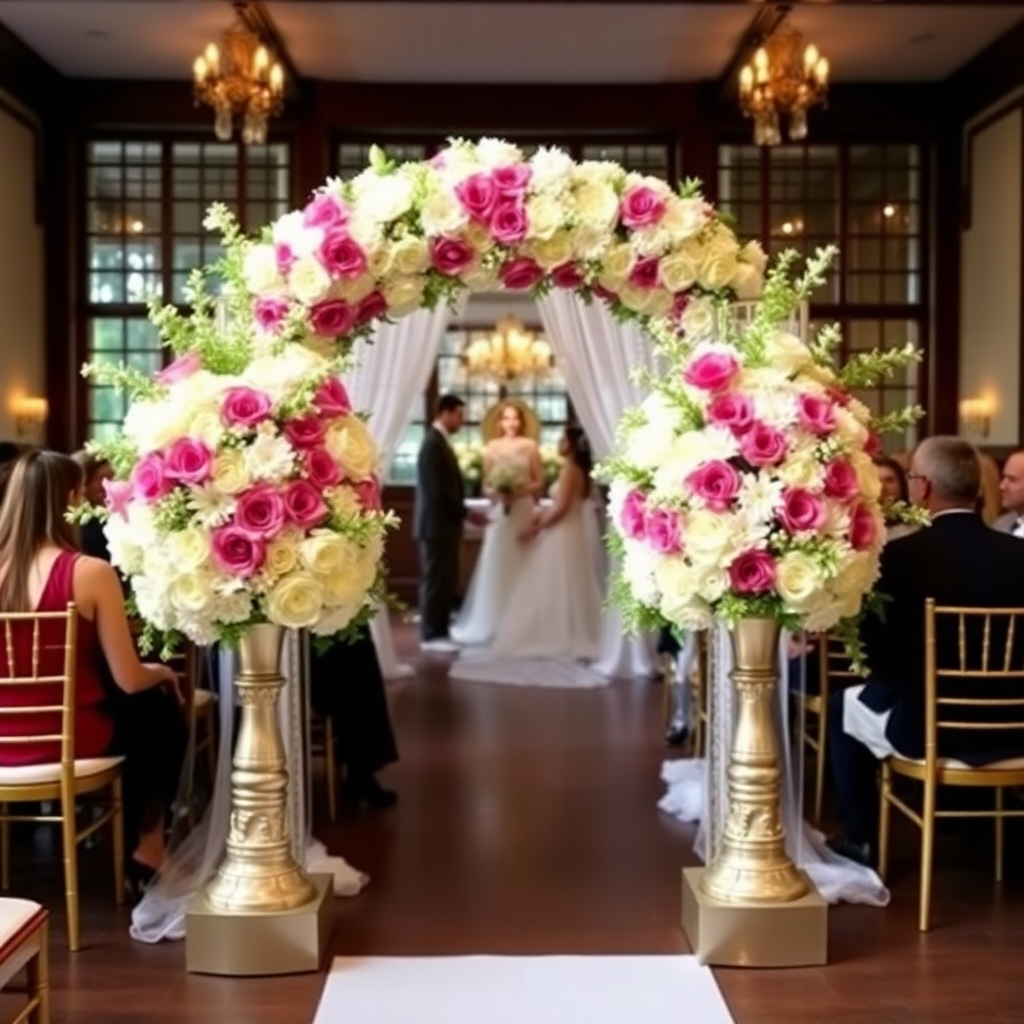 Best Wedding Ceremony Flower Ideas Vondy