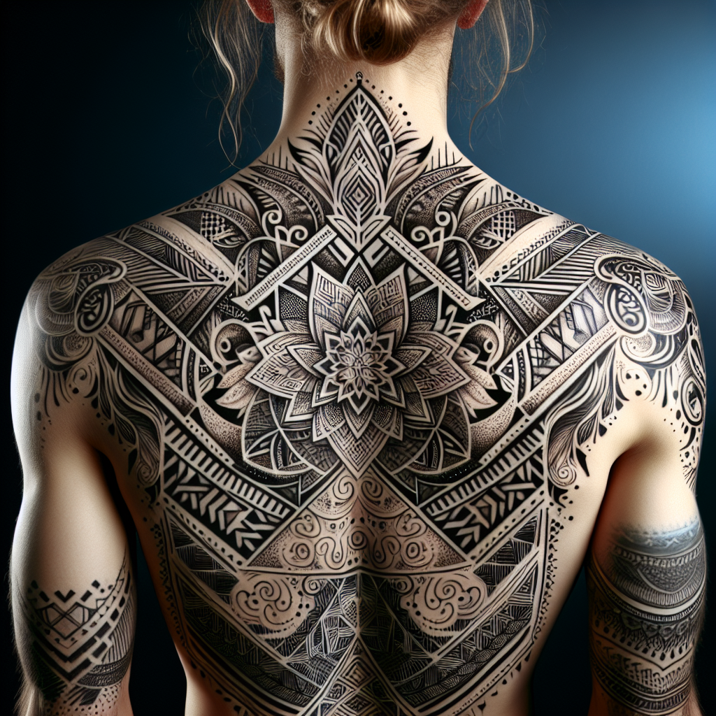 Best White Ink Back Tattoo Generator | Vondy