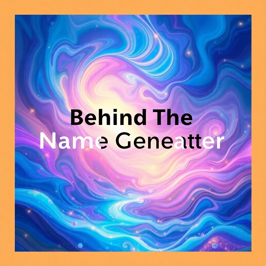 Best behind the name generator vondy
