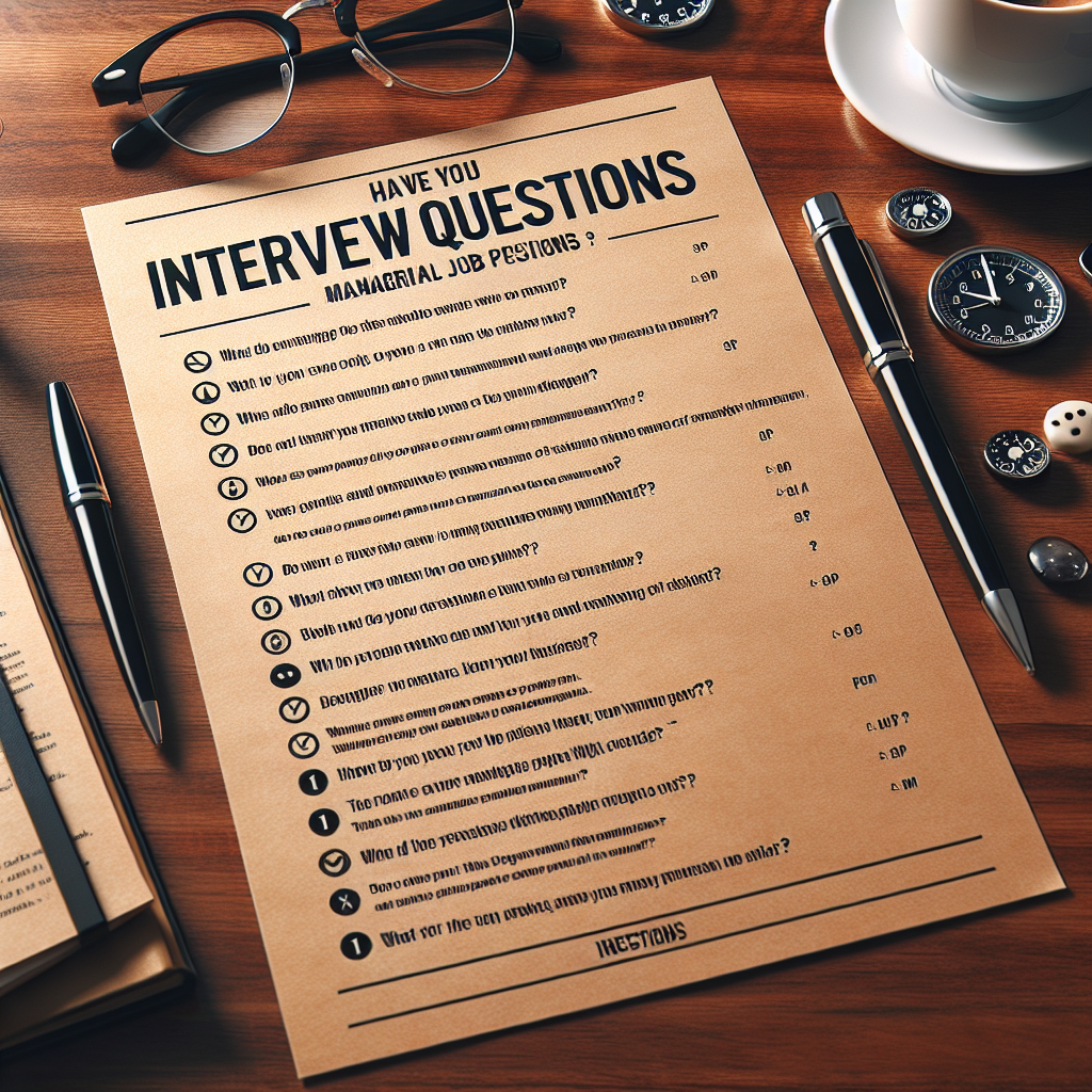 Best Manager Level Interview Question Generator | Vondy