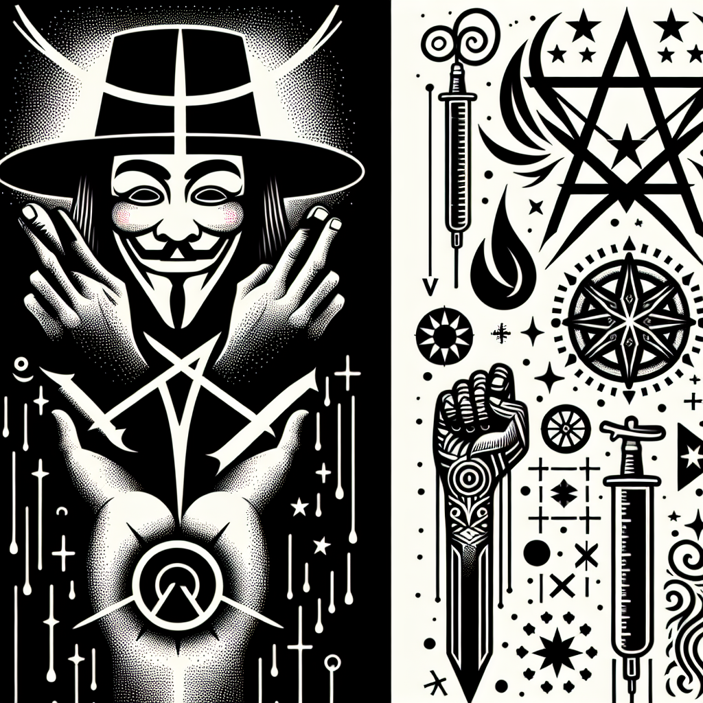 Best V For Vendetta Tattoo Ideas | Vondy, image size:1024x1024