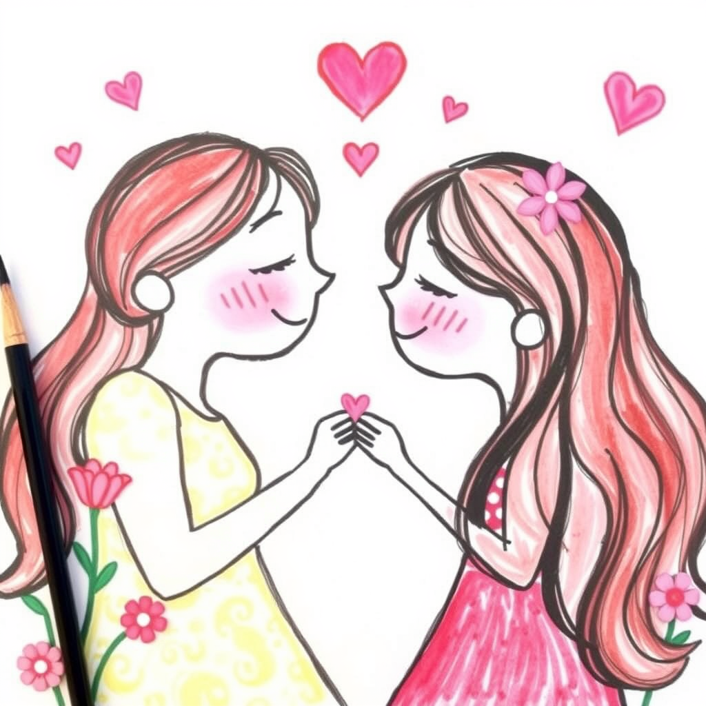 Best Mom Drawing Ideas Vondy