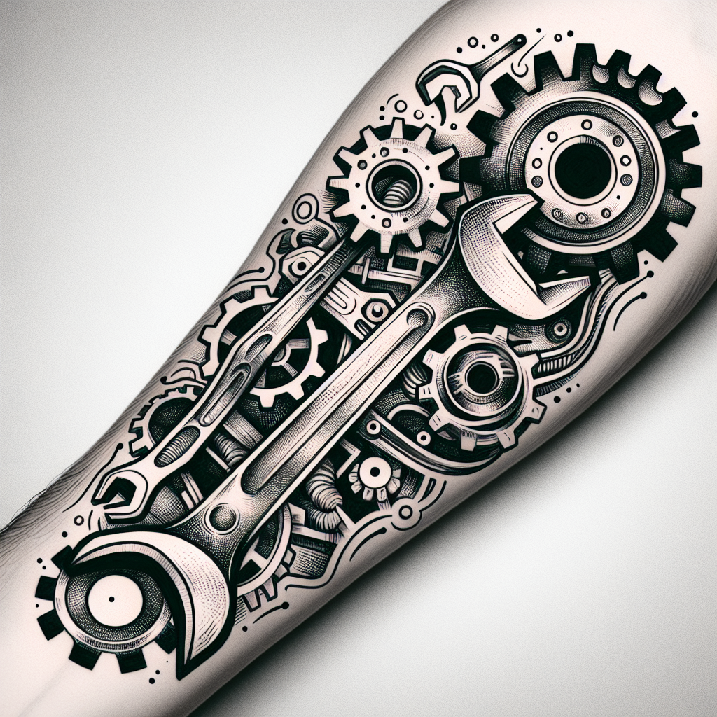 Best Simple Mechanic Tattoo Ideas | Vondy