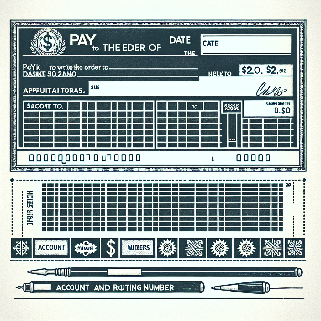 How To Write A $20 Check | Vondy