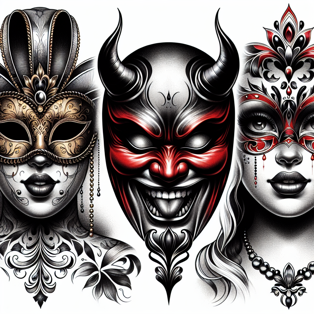 Best Mardi Gras Mask Tattoo Ideas Vondy best-mardi-gras-mask-tattoo-ideas-vondy