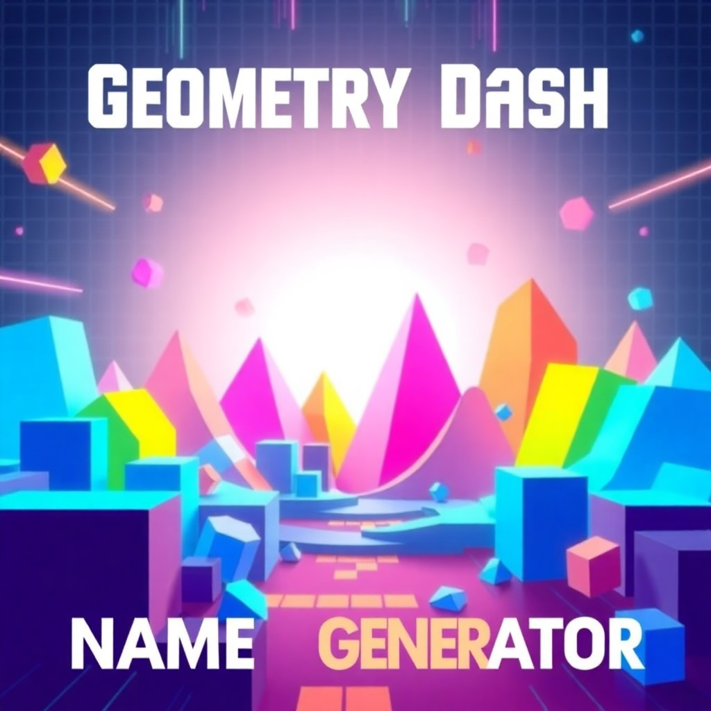 Best geometry dash name generator vondy