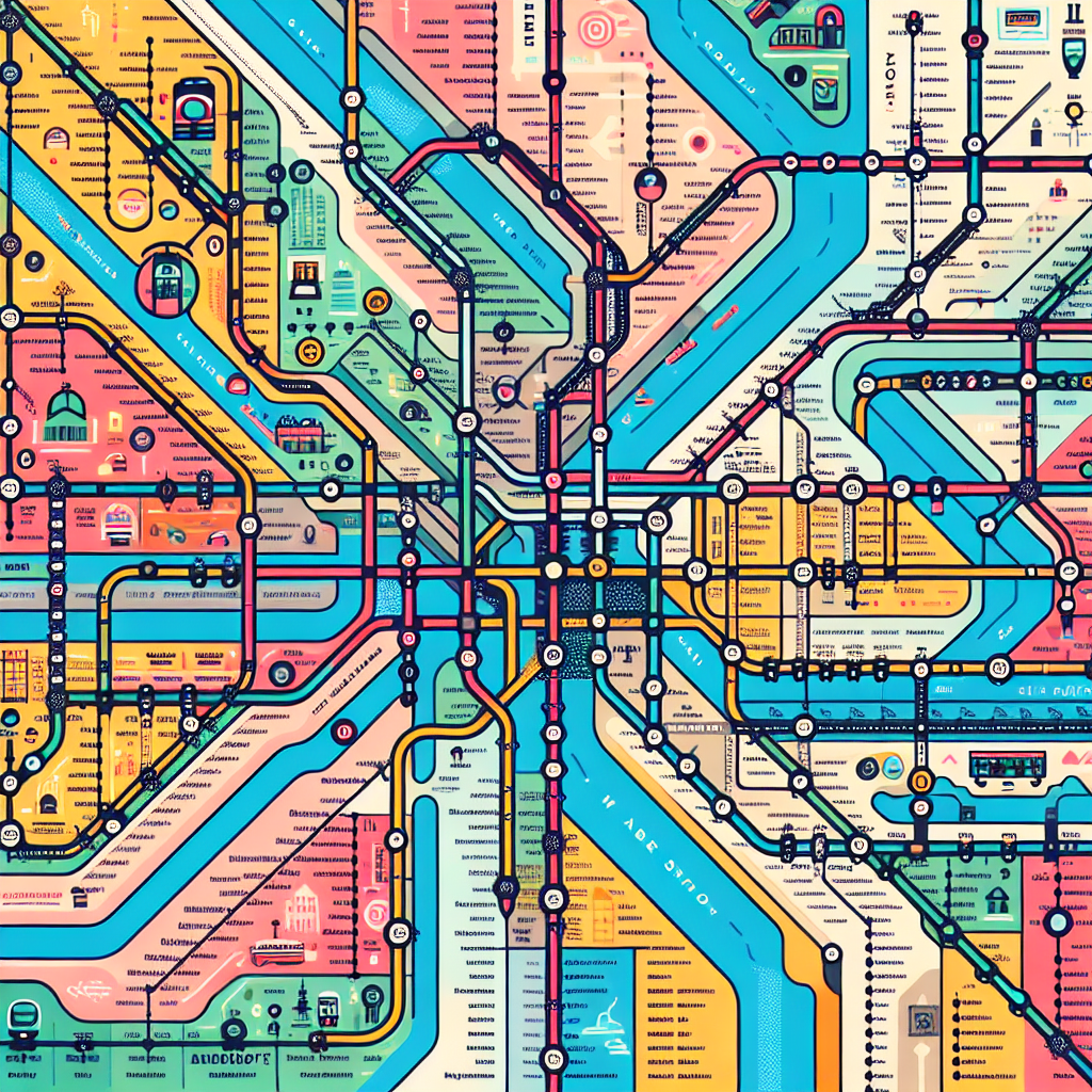 Best Railway Map Illustration Generator | Vondy