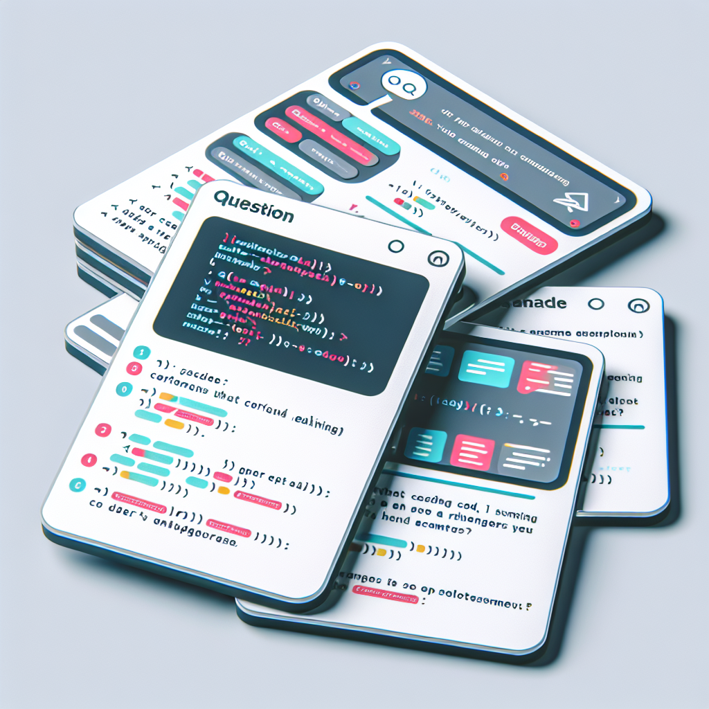 Best Coding Flashcard Generator | Vondy