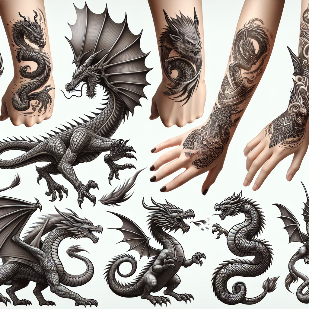Best 3D Dragon Tattoo Generator | Vondy