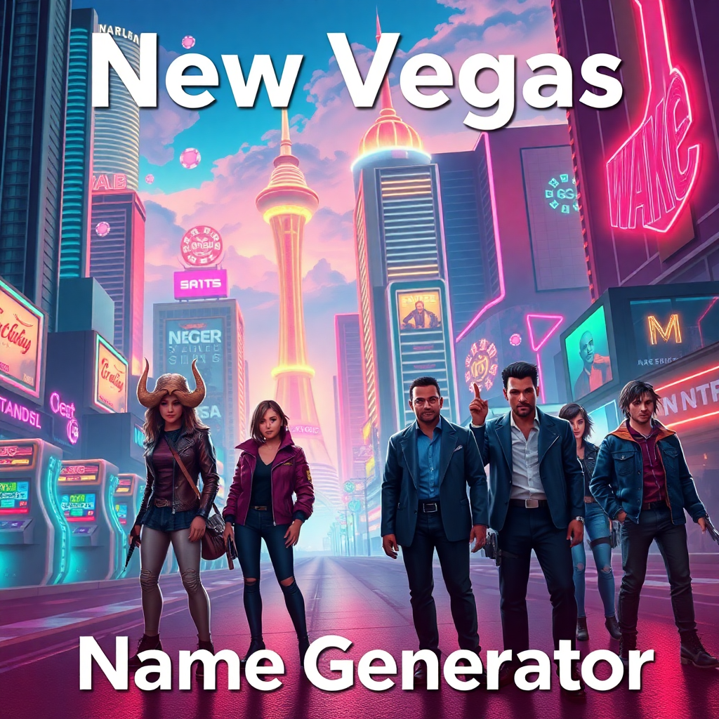 Best New Vegas Name Generator | Vondy