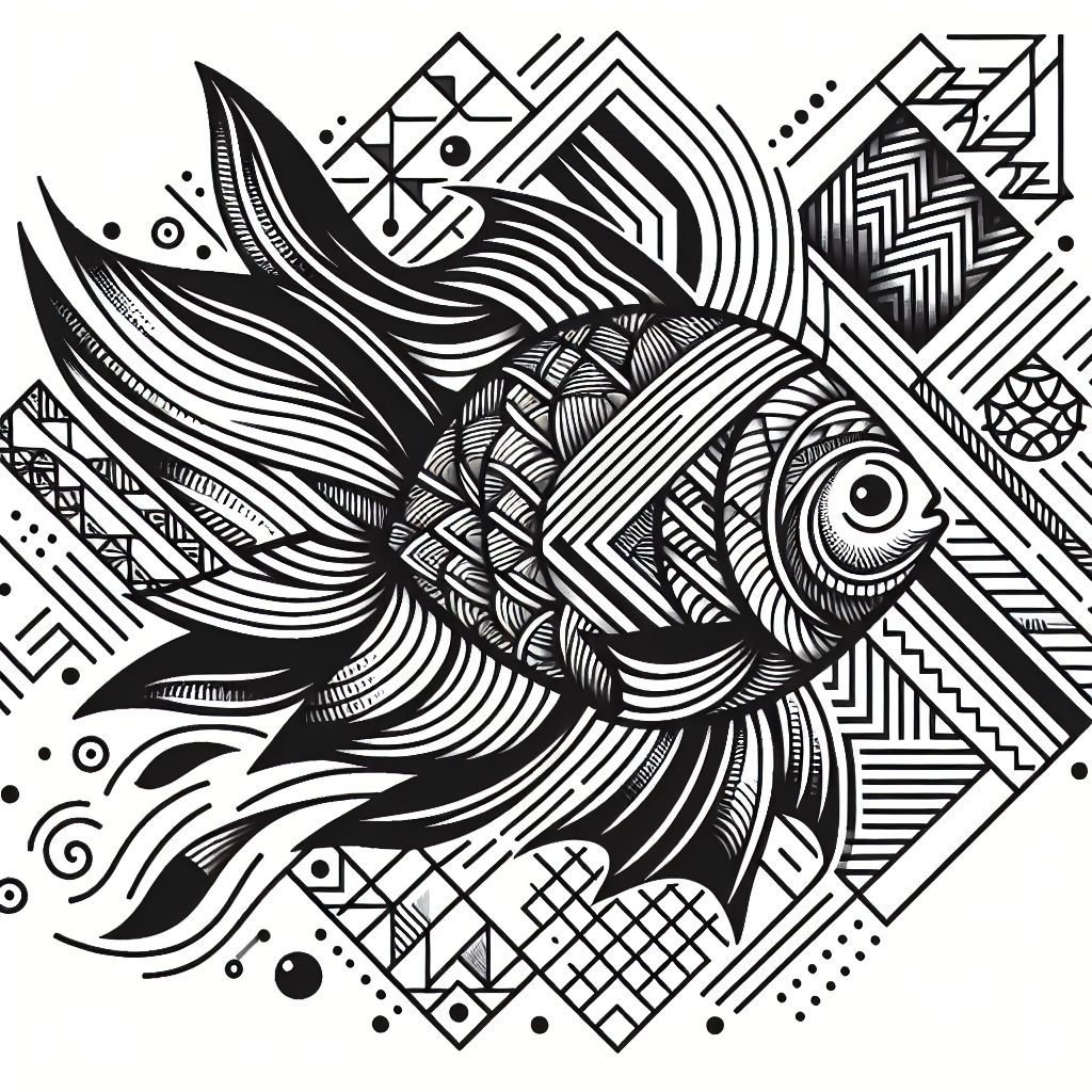 Geometric Fish Tattoo Designs: Bold Art Meets Oceanic Symbolism