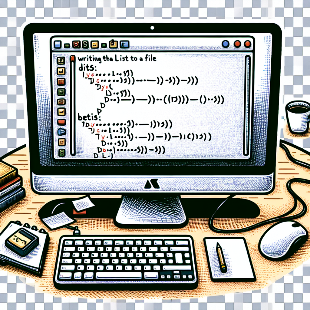 How To Write A List To A File In Python Vondy