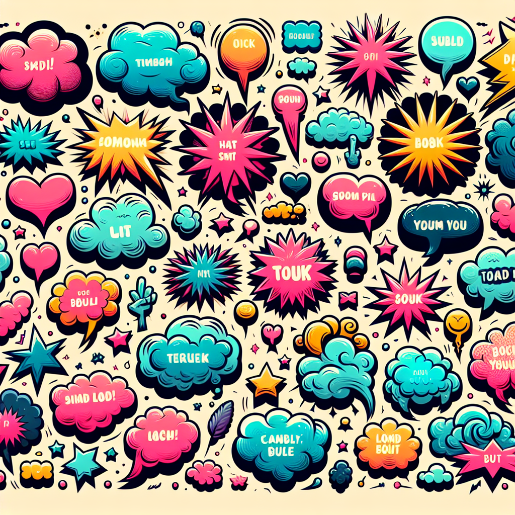 Speech bubble generator cartoon text bubbles ai tool