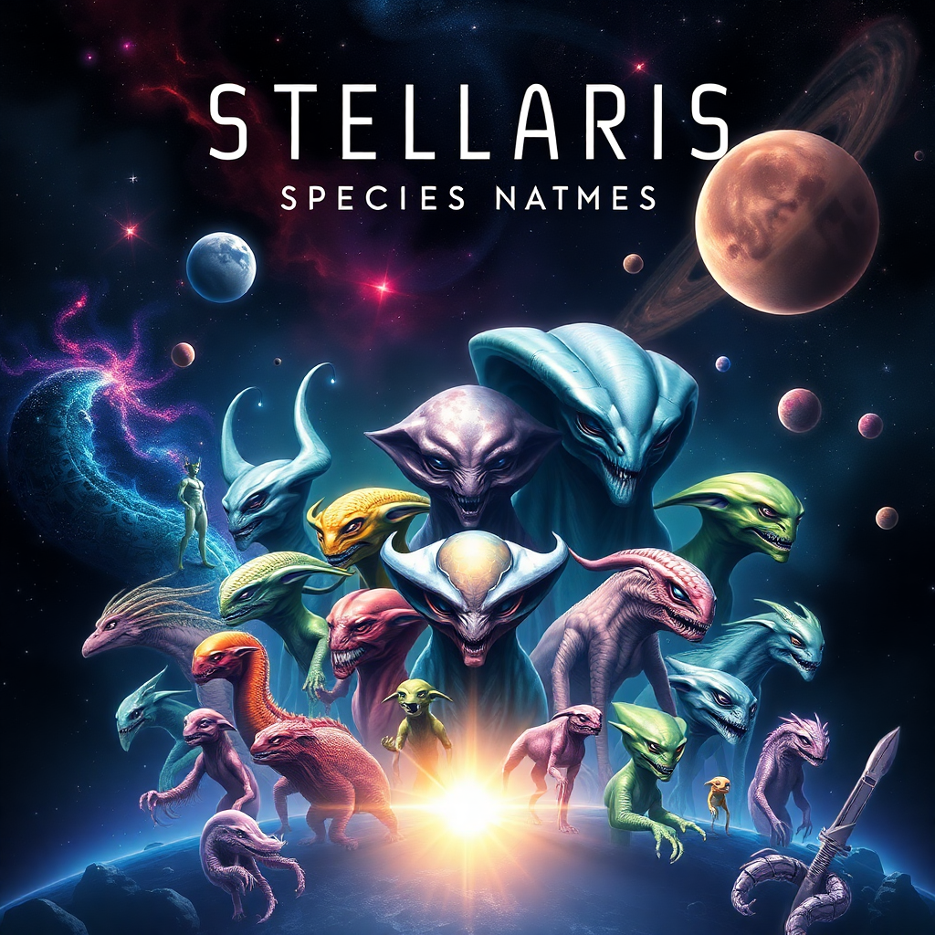 Best Stellaris Species Name Generator | Vondy