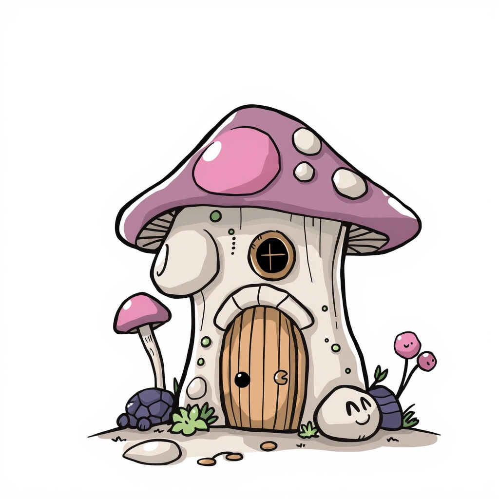 Best Mushroom House Drawing Ideas | Vondy
